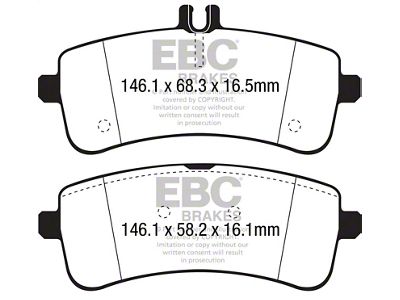 EBC Brakes Bluestuff Brake Pad Sets Rears Only - DP52350NDX