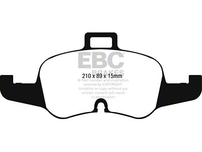 EBC Brakes Redstuff Brake Pad Sets Fronts Only - DP32256C