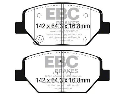 EBC Brakes Redstuff Brake Pad Sets Fronts Only - DP33065C
