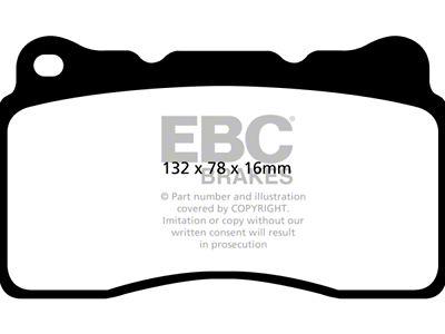 EBC Brakes Redstuff Brake Pad Sets Fronts Only - DP32093C