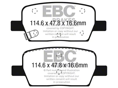 EBC Brakes Redstuff Brake Pad Sets Rears Only - DP33064C