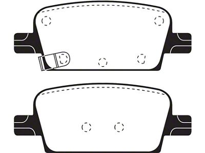 EBC Brakes Greenstuff Brake Pad Sets Rears Only - DP23073