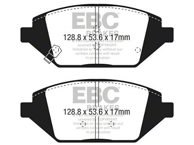 EBC Brakes Ultimax2 Brake Pad Sets Fronts Only - UD1864