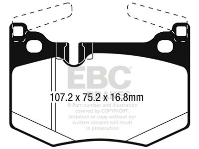 EBC Brakes Redstuff Brake Pad Sets Rears Only - DP32261C