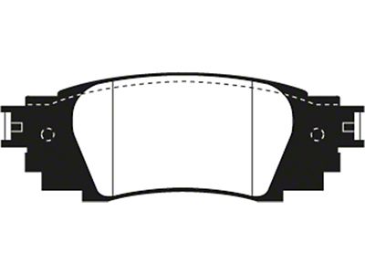 EBC Brakes Yellowstuff Brake Pad Sets Rears Only - DP43080R