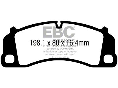 EBC Brakes Redstuff Brake Pad Sets Fronts Only - DP32206C