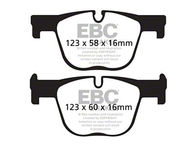 EBC Brakes Bluestuff Brake Pad Sets Rears Only - DP52131NDX