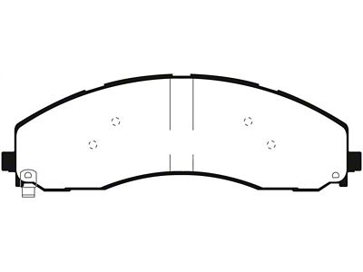 EBC Brakes Bluestuff Brake Pad Sets Fronts Only - DP53078NDX