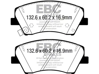 EBC Brakes Greenstuff Brake Pad Sets Fronts Only - DP23075