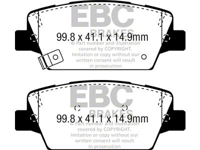 EBC Brakes Redstuff Brake Pad Sets Rears Only - DP33086C