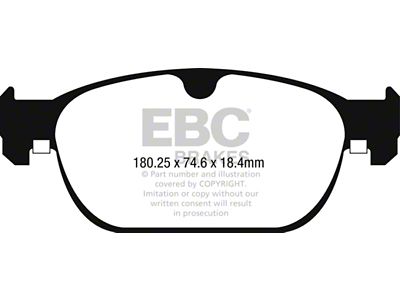 EBC Brakes Redstuff Brake Pad Sets Fronts Only - DP32260C