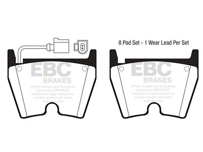 EBC Brakes Bluestuff Brake Pad Sets Fronts Only - DP51513/3NDX