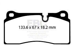 EBC Brakes Redstuff Brake Pad Sets Rears Only - DP32425C