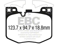 EBC Brakes Greenstuff Brake Pad Sets Fronts Only
