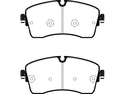 EBC Brakes Yellowstuff Brake Pad Sets Fronts Only - DP42385R