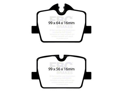 EBC Brakes Bluestuff Brake Pad Sets Rears Only - DP52405NDX