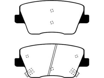 EBC Brakes Bluestuff Brake Pad Sets Rears Only - DP52344NDX