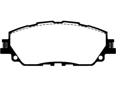 EBC Brakes Greenstuff Brake Pad Sets Fronts Only - DP62378
