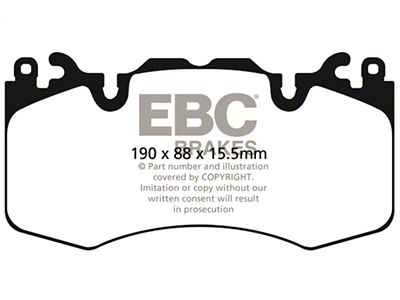 EBC Brakes Bluestuff Brake Pad Sets Fronts Only - DP52064NDX