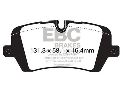 EBC Brakes Bluestuff Brake Pad Sets Rears Only - DP52161NDX