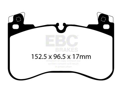 EBC Brakes Yellowstuff Brake Pad Sets Fronts Only - DP42401R