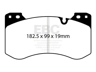 EBC Brakes Yellowstuff Brake Pad Sets Fronts Only - DP42454R