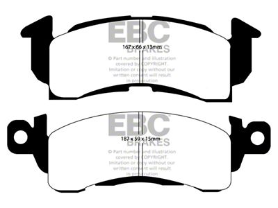 EBC Brakes Bluestuff Brake Pad Sets Fronts Only - DP51145NDX