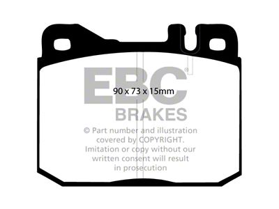 EBC Brakes Redstuff Brake Pad Sets Fronts Only - DP3261C