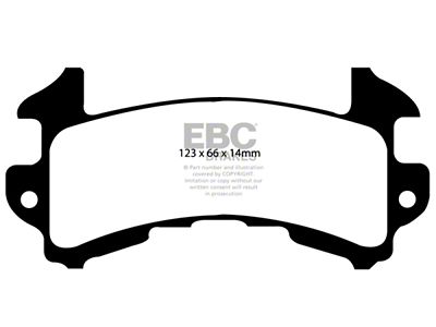 EBC Brakes Greenstuff Brake Pad Sets Rears Only - DP21146