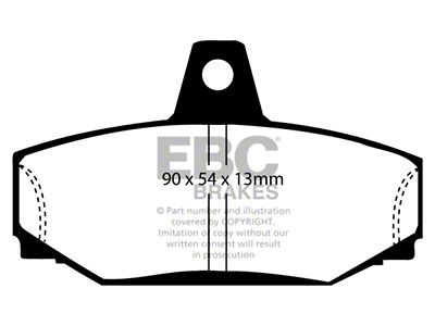EBC Brakes Ultimax2 Brake Pad Sets Rears Only - UD391