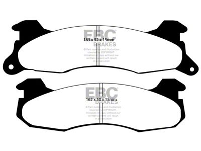 EBC Brakes Ultimax2 Brake Pad Sets Rears Only - UD204