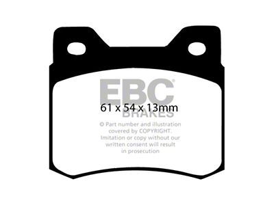 EBC Brakes Redstuff Brake Pad Sets Rears Only - DP3464C