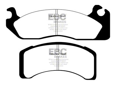 EBC Brakes Greenstuff Brake Pad Sets Fronts Only - DP21159