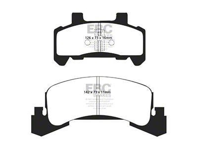 EBC Brakes Ultimax2 Brake Pad Sets Fronts Only - UD289