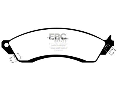 EBC Brakes Bluestuff Brake Pad Sets Fronts Only - DP51131NDX