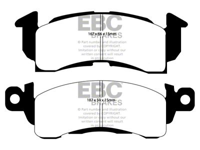 EBC Brakes Greenstuff Brake Pad Sets Fronts Only - DP61145