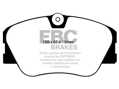 EBC Brakes Greenstuff Brake Pad Sets Fronts Only - DP2577