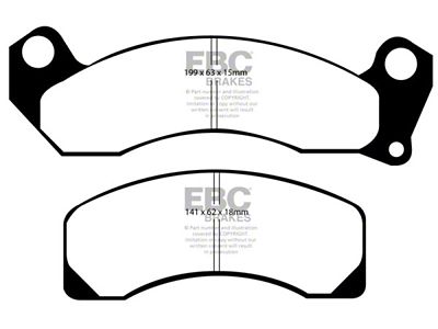 EBC Brakes Ultimax2 Brake Pad Sets Fronts Only - UD200