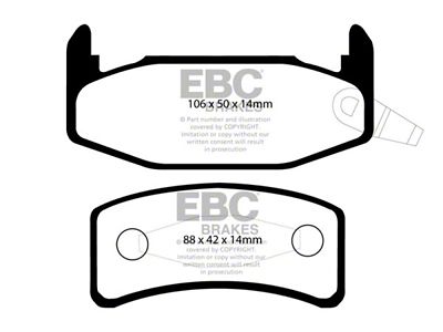 EBC Brakes Ultimax2 Brake Pad Sets Rears Only - UD377