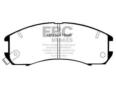 EBC Brakes Ultimax2 Brake Pad Sets Fronts Only - UD399