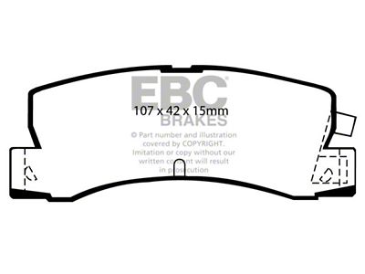 EBC Brakes Ultimax2 Brake Pad Sets Rears Only - UD352