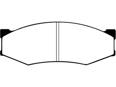 EBC Brakes 90-93 Infiniti M30 3.0 Yellowstuff Front Brake Pads