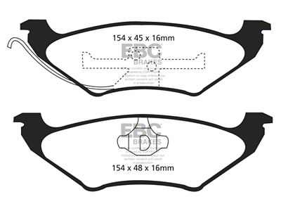 EBC Brakes Ultimax2 Brake Pad Sets Rears Only - UD544