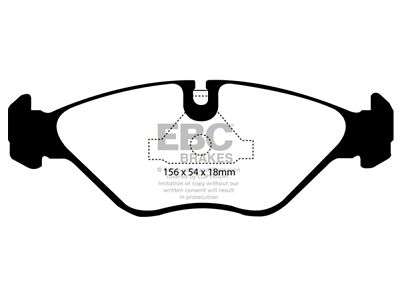 EBC Brakes Greenstuff Brake Pad Sets Fronts Only - DP2751