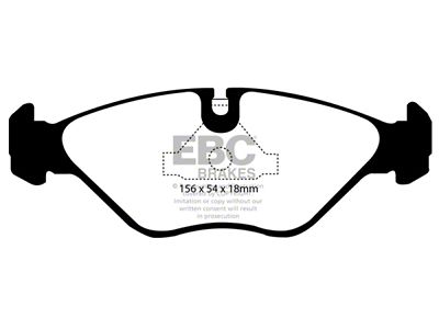 EBC Brakes Redstuff Brake Pad Sets Fronts Only - DP3751C