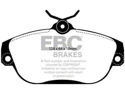 EBC Brakes Greenstuff Brake Pad Sets Fronts Only - DP21095