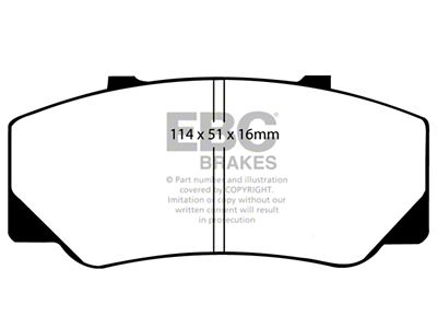 EBC Brakes Ultimax2 Brake Pad Sets Rears Only - UD511