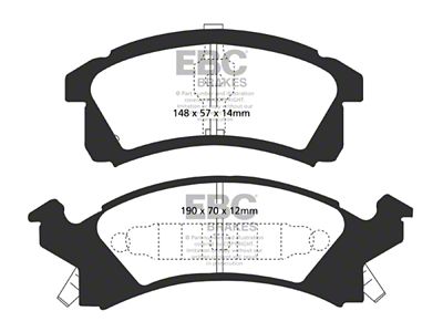 EBC Brakes Ultimax2 Brake Pad Sets Fronts Only - UD506