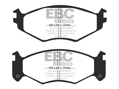 EBC Brakes Ultimax2 Brake Pad Sets Fronts Only - UD522