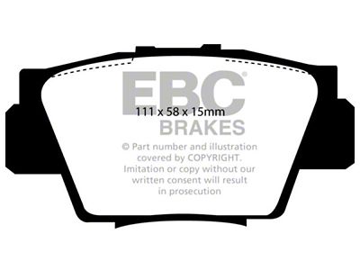 EBC Brakes Redstuff Brake Pad Sets Rears Only - DP3873C